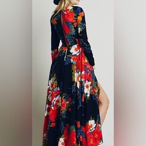 Free People First Kiss Maxi Dress Size S Multi